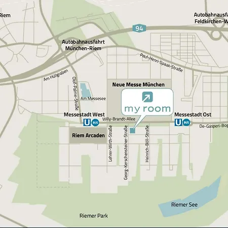 公寓式酒店 Messe *